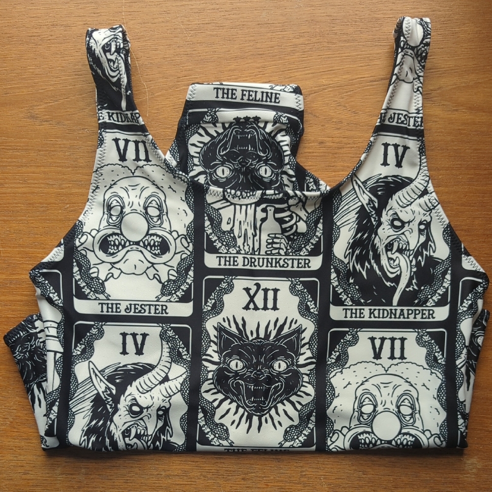 Murder Apparel Witch's Tarot One Piece. NWOT.
